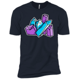 T-Shirts Midnight Navy / X-Small Kawaii Cute Crystals Men's Premium T-Shirt