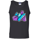 T-Shirts Black / S Kawaii Cute Crystals Men's Tank Top