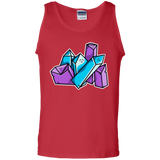 T-Shirts Red / S Kawaii Cute Crystals Men's Tank Top