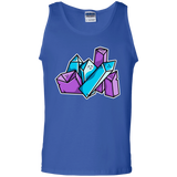 T-Shirts Royal / S Kawaii Cute Crystals Men's Tank Top