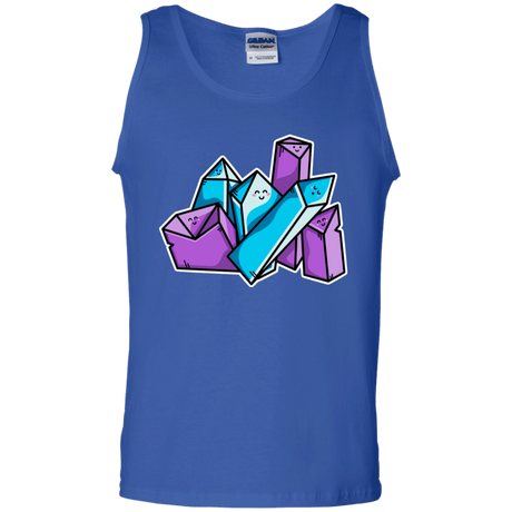 T-Shirts Royal / S Kawaii Cute Crystals Men's Tank Top