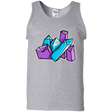 T-Shirts Sport Grey / S Kawaii Cute Crystals Men's Tank Top