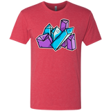 T-Shirts Vintage Red / S Kawaii Cute Crystals Men's Triblend T-Shirt