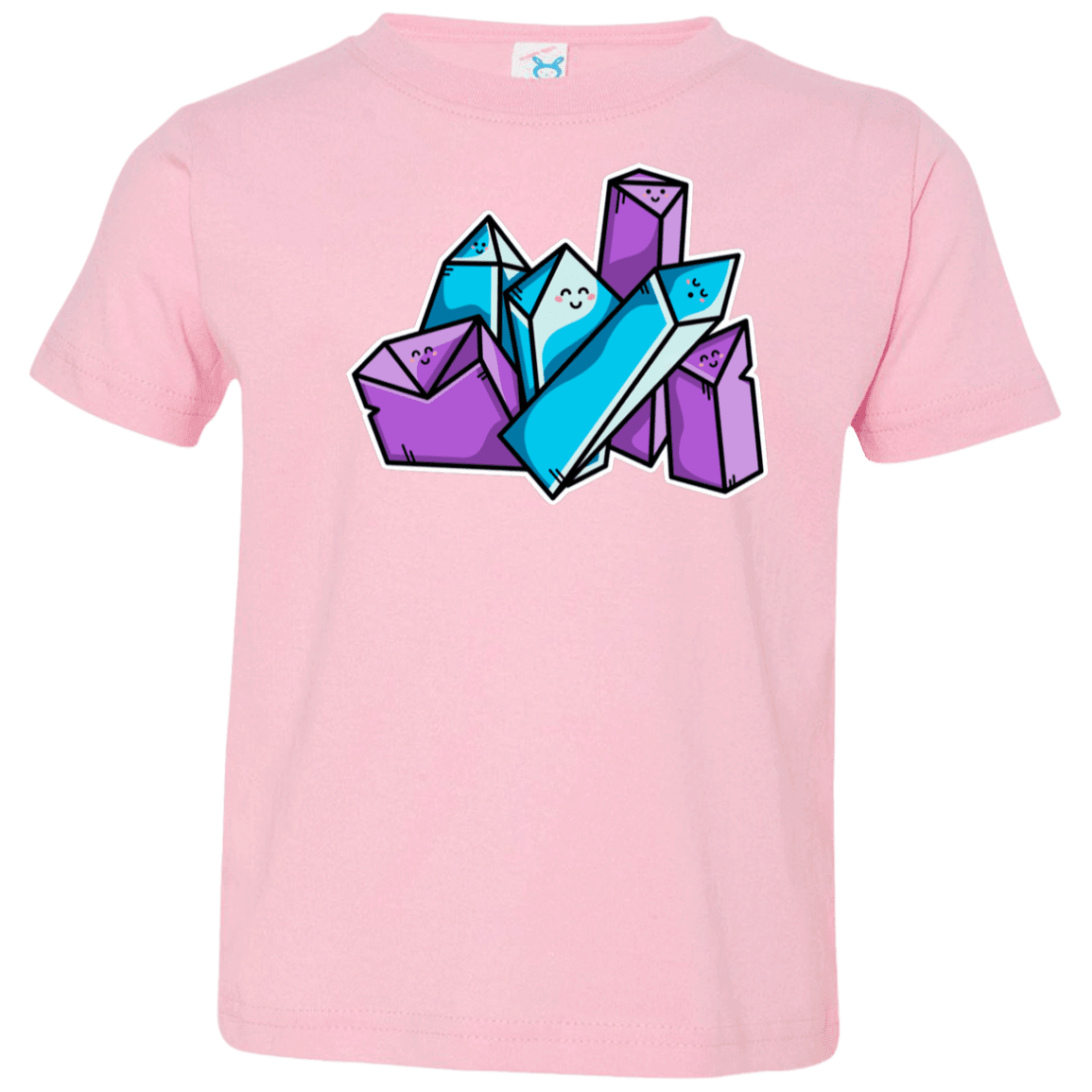 T-Shirts Pink / 2T Kawaii Cute Crystals Toddler Premium T-Shirt