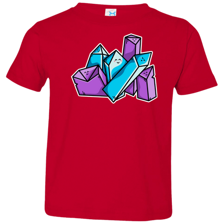 T-Shirts Red / 2T Kawaii Cute Crystals Toddler Premium T-Shirt