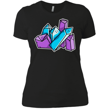 T-Shirts Black / X-Small Kawaii Cute Crystals Women's Premium T-Shirt