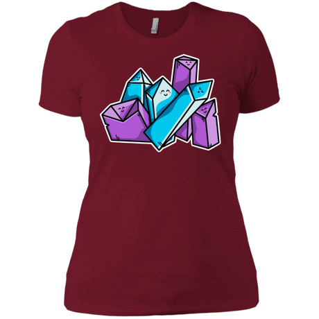 T-Shirts Scarlet / S Kawaii Cute Crystals Women's Premium T-Shirt