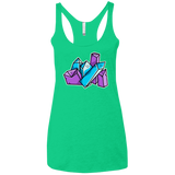 T-Shirts Envy / X-Small Kawaii Cute Crystals Women's Triblend Racerback Tank