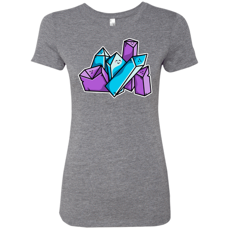 T-Shirts Premium Heather / S Kawaii Cute Crystals Women's Triblend T-Shirt
