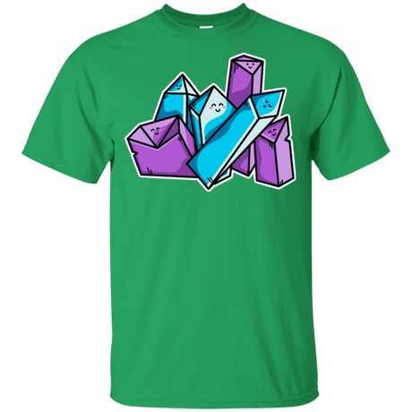 T-Shirts Irish Green / YXS Kawaii Cute Crystals Youth T-Shirt