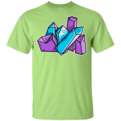 T-Shirts Mint Green / YXS Kawaii Cute Crystals Youth T-Shirt