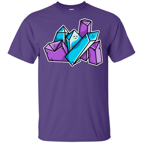 T-Shirts Purple / YXS Kawaii Cute Crystals Youth T-Shirt