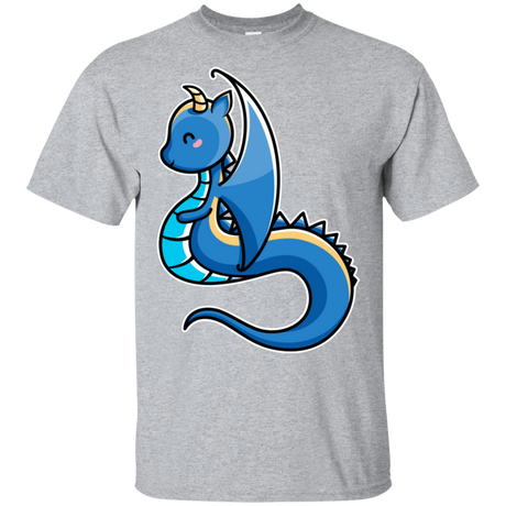 T-Shirts Sport Grey / S Kawaii Cute Dragon T-Shirt