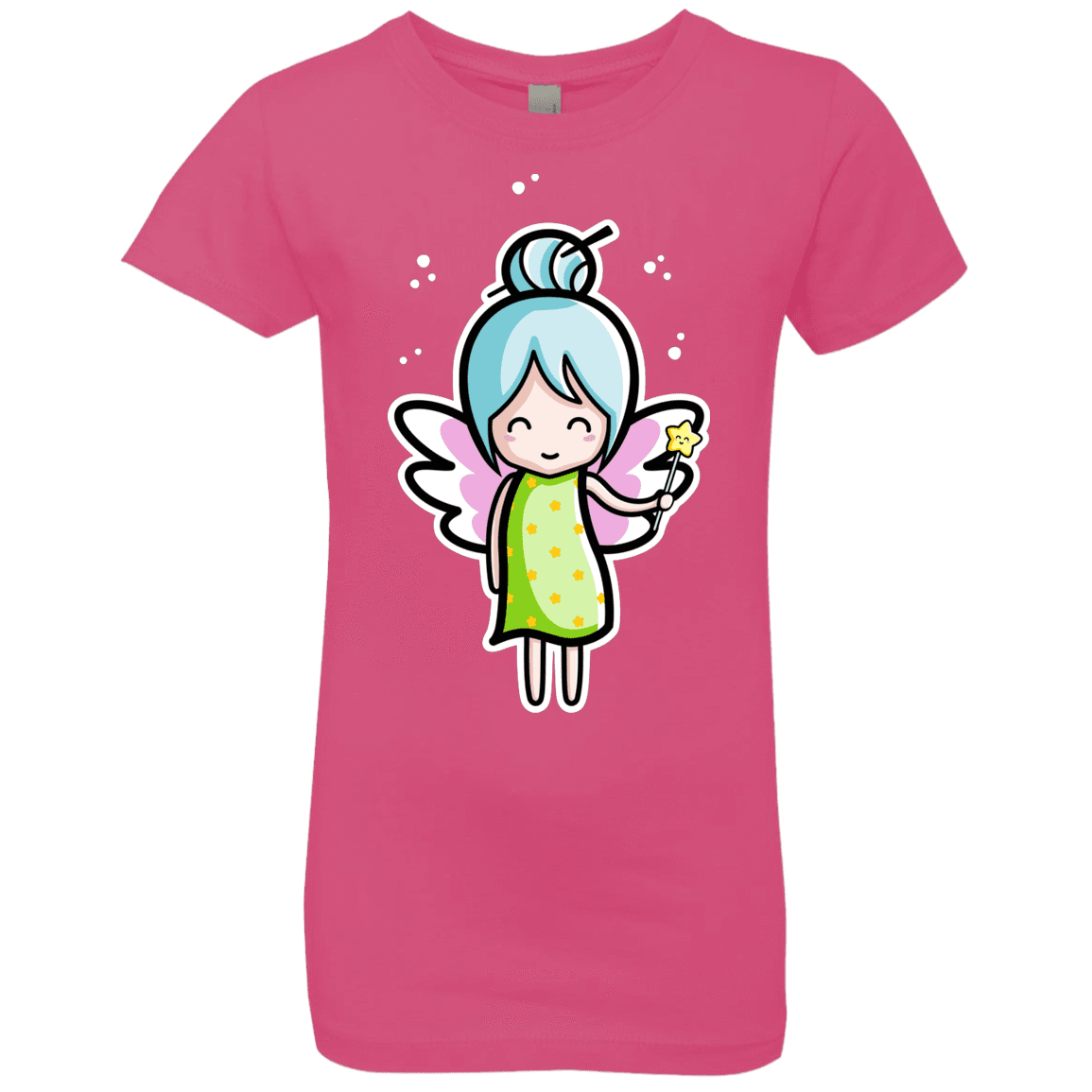 T-Shirts Hot Pink / YXS Kawaii Cute Fairy Girls Premium T-Shirt