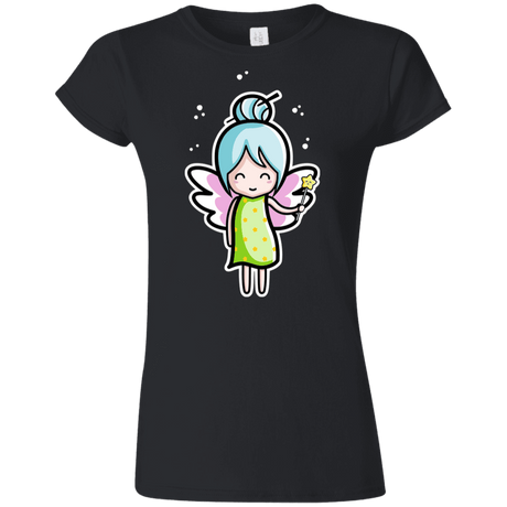 T-Shirts Black / S Kawaii Cute Fairy Junior Slimmer-Fit T-Shirt