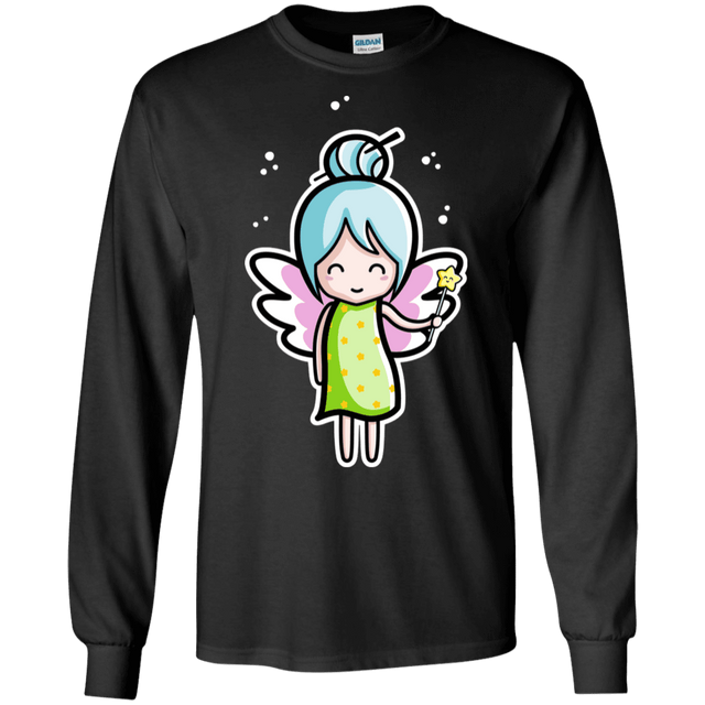 T-Shirts Black / S Kawaii Cute Fairy Men's Long Sleeve T-Shirt