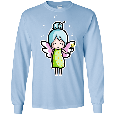 T-Shirts Light Blue / S Kawaii Cute Fairy Men's Long Sleeve T-Shirt