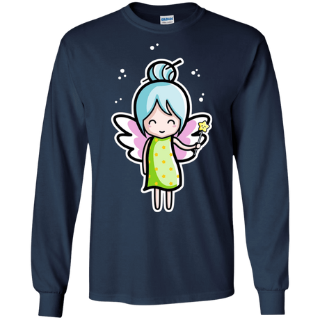 T-Shirts Navy / S Kawaii Cute Fairy Men's Long Sleeve T-Shirt