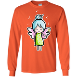 T-Shirts Orange / S Kawaii Cute Fairy Men's Long Sleeve T-Shirt