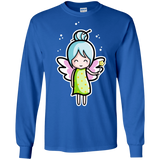 T-Shirts Royal / S Kawaii Cute Fairy Men's Long Sleeve T-Shirt