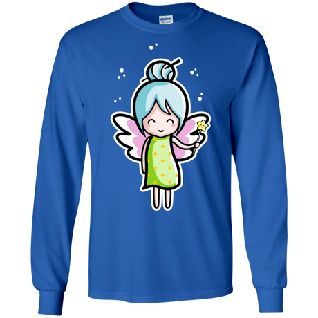 T-Shirts Royal / S Kawaii Cute Fairy Men's Long Sleeve T-Shirt