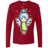 T-Shirts Cardinal / S Kawaii Cute Fairy Men's Premium Long Sleeve