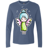 T-Shirts Indigo / S Kawaii Cute Fairy Men's Premium Long Sleeve