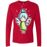 T-Shirts Red / S Kawaii Cute Fairy Men's Premium Long Sleeve