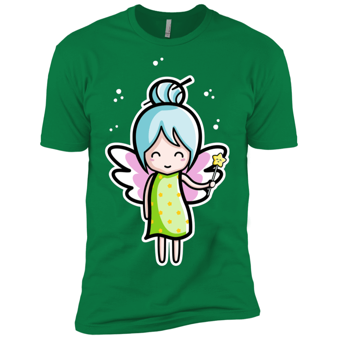 T-Shirts Kelly Green / X-Small Kawaii Cute Fairy Men's Premium T-Shirt