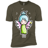 T-Shirts Military Green / X-Small Kawaii Cute Fairy Men's Premium T-Shirt