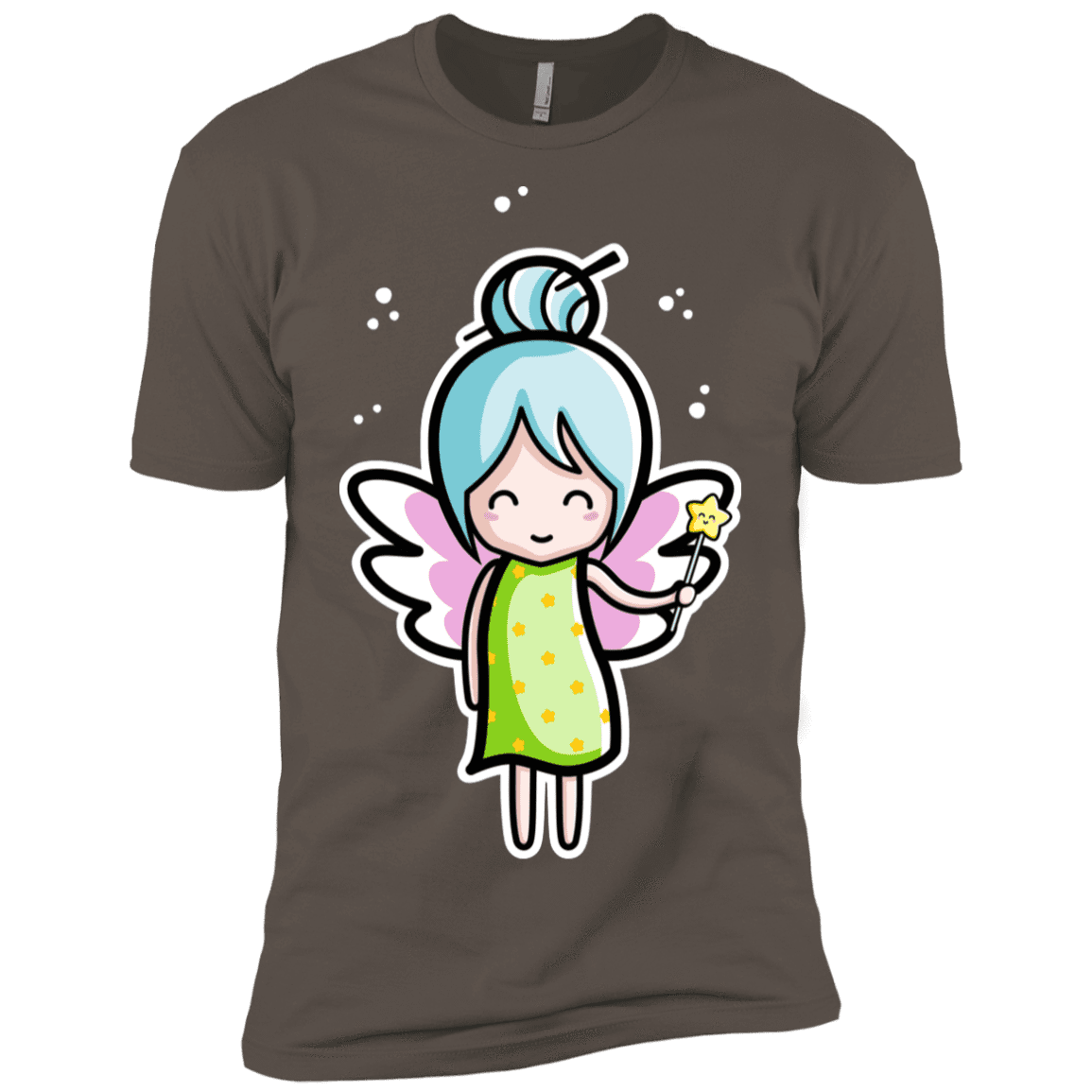 T-Shirts Warm Grey / X-Small Kawaii Cute Fairy Men's Premium T-Shirt