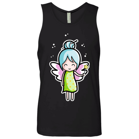 T-Shirts Black / S Kawaii Cute Fairy Men's Premium Tank Top