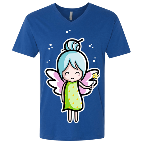 T-Shirts Royal / X-Small Kawaii Cute Fairy Men's Premium V-Neck