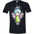 T-Shirts Black / X-Small Kawaii Cute Fairy Men's Semi-Fitted Softstyle