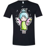 T-Shirts Black / X-Small Kawaii Cute Fairy Men's Semi-Fitted Softstyle