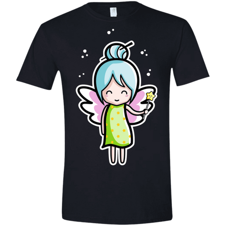 T-Shirts Black / X-Small Kawaii Cute Fairy Men's Semi-Fitted Softstyle