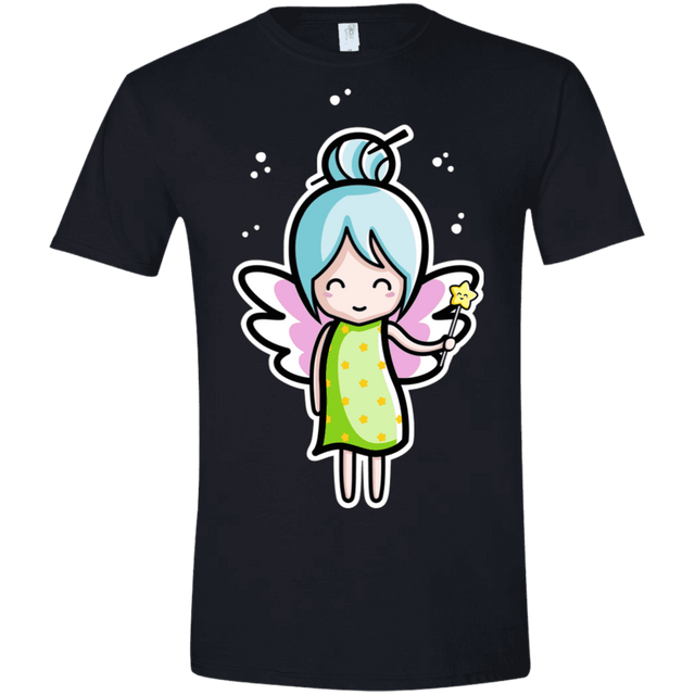 T-Shirts Black / X-Small Kawaii Cute Fairy Men's Semi-Fitted Softstyle