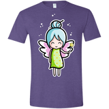 T-Shirts Heather Purple / S Kawaii Cute Fairy Men's Semi-Fitted Softstyle