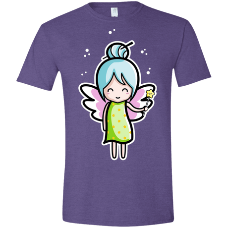 T-Shirts Heather Purple / S Kawaii Cute Fairy Men's Semi-Fitted Softstyle