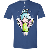T-Shirts Heather Royal / X-Small Kawaii Cute Fairy Men's Semi-Fitted Softstyle