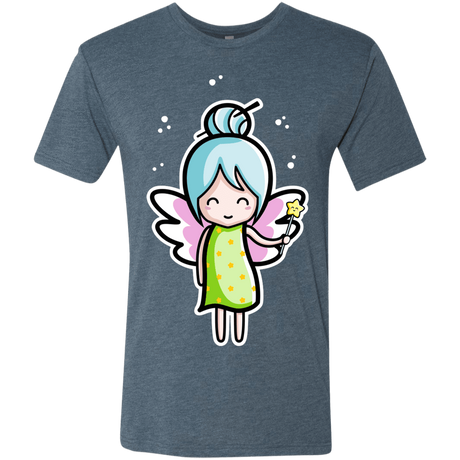 T-Shirts Indigo / S Kawaii Cute Fairy Men's Triblend T-Shirt