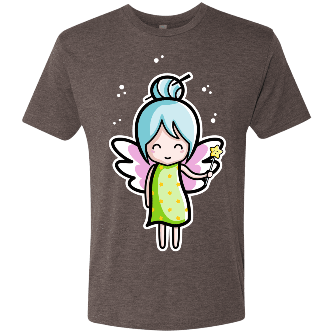 T-Shirts Macchiato / S Kawaii Cute Fairy Men's Triblend T-Shirt