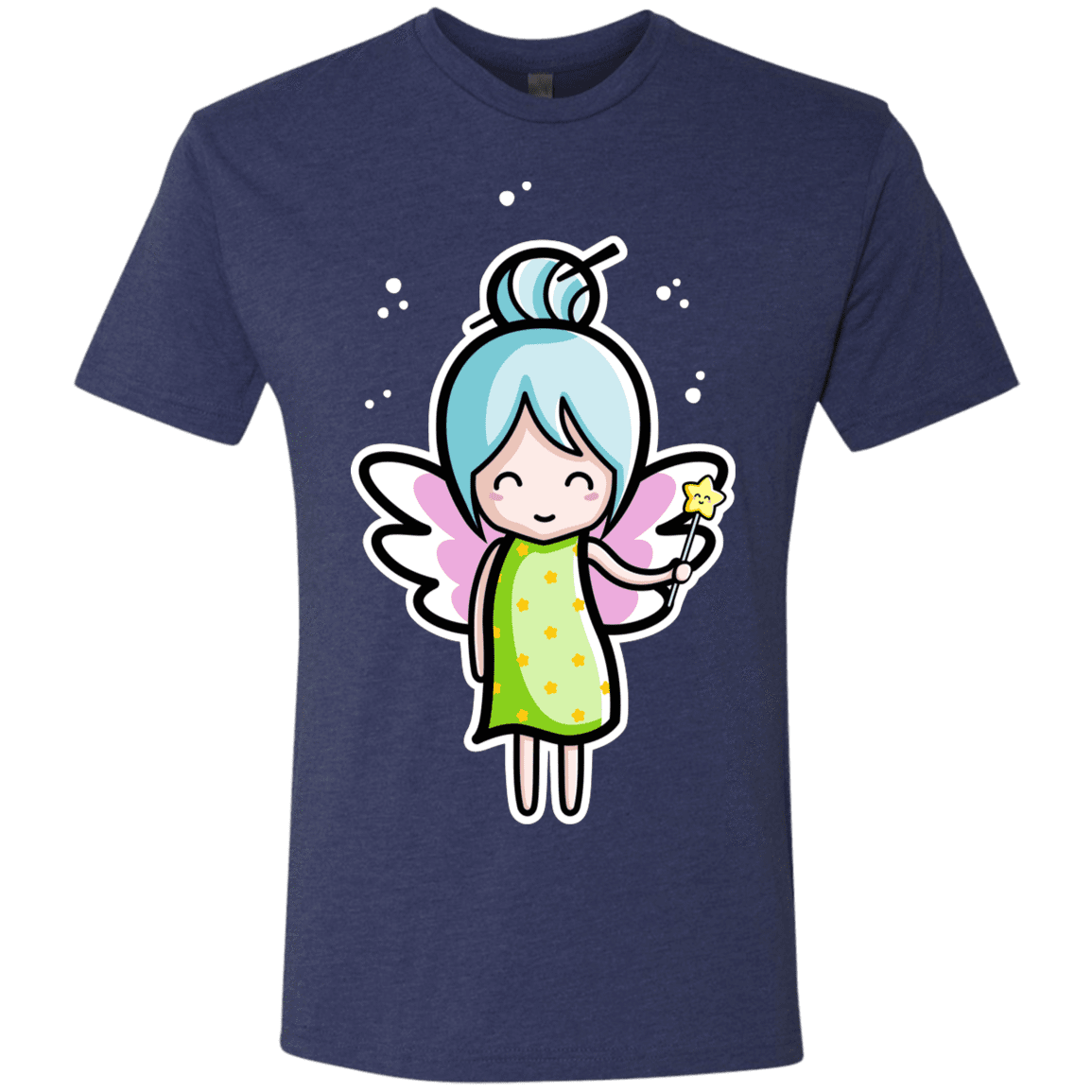 T-Shirts Vintage Navy / S Kawaii Cute Fairy Men's Triblend T-Shirt