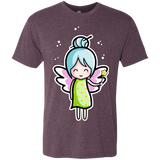 T-Shirts Vintage Purple / S Kawaii Cute Fairy Men's Triblend T-Shirt