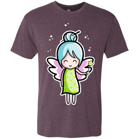 T-Shirts Vintage Purple / S Kawaii Cute Fairy Men's Triblend T-Shirt