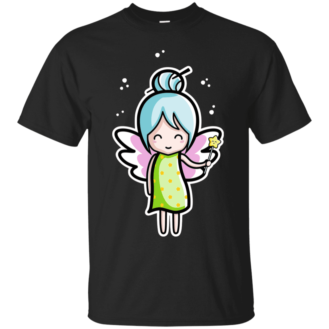 T-Shirts Black / S Kawaii Cute Fairy T-Shirt