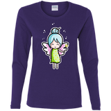 T-Shirts Purple / S Kawaii Cute Fairy Women's Long Sleeve T-Shirt