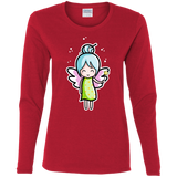 T-Shirts Red / S Kawaii Cute Fairy Women's Long Sleeve T-Shirt