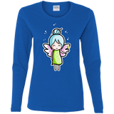 T-Shirts Royal / S Kawaii Cute Fairy Women's Long Sleeve T-Shirt