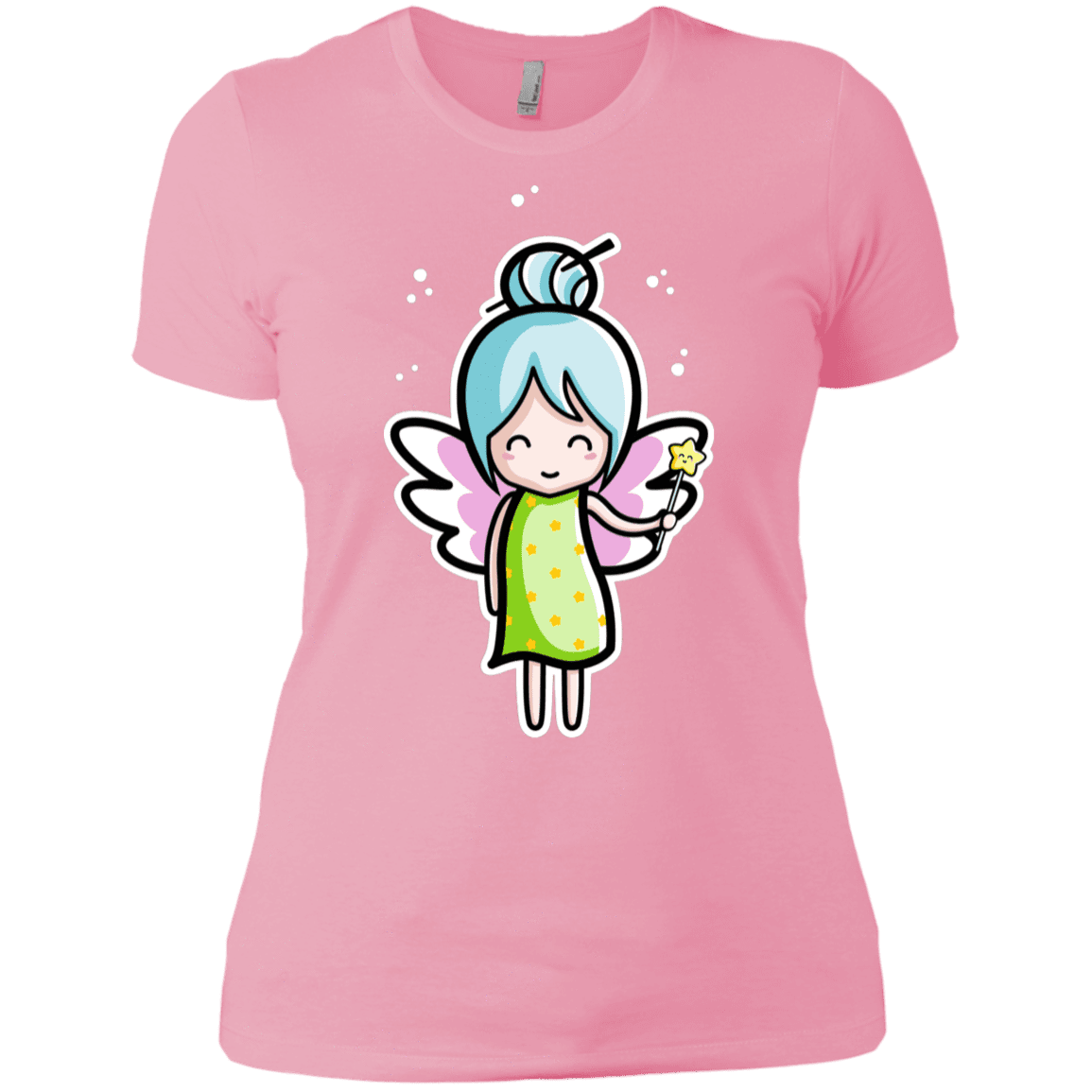 T-Shirts Light Pink / X-Small Kawaii Cute Fairy Women's Premium T-Shirt
